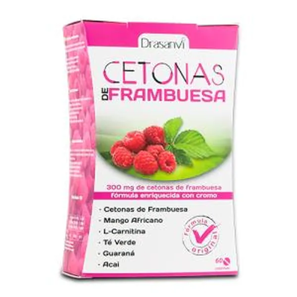 Cetonas frambuesa 60 comp Drasanvi