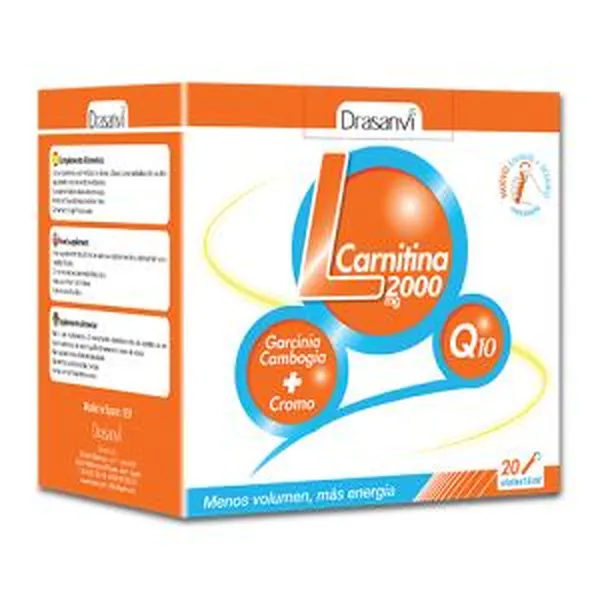 L-carnitina 2000 mg 20 viales Drasanvi
