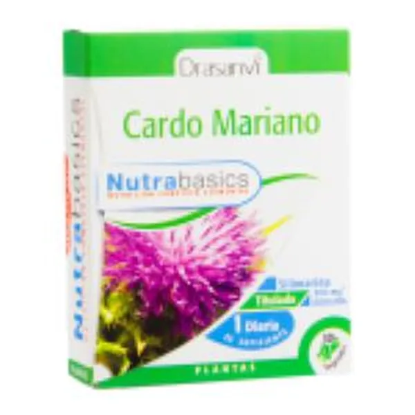Cardo mariano 30 caps nutrabasicos Drasanvi