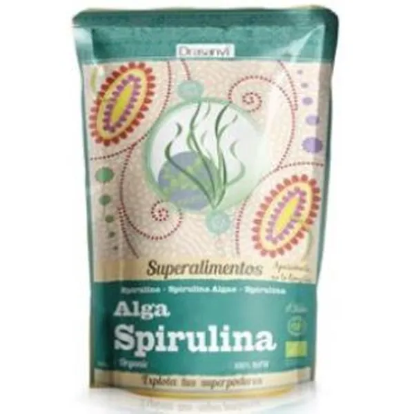 Alga spirulina bio doypack150 g superalimentos Drasanvi