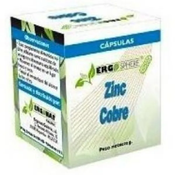 Zinc + cobre 50 caps Ergosphere