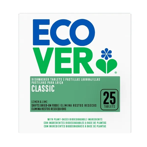 Lavavajillas maquina classic 25 tabletas Ecover