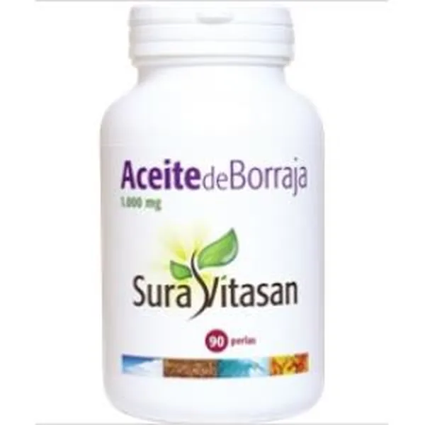 Aceite de borraja 1000 mg 90 perlas Sura vitas