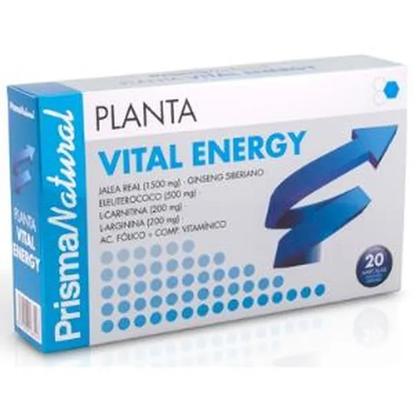 Plantavital - energy 20 ampollas 10 ml Prisma nat