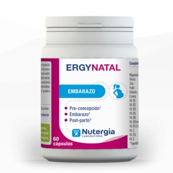 Ergynatal 60 caps Nutergia