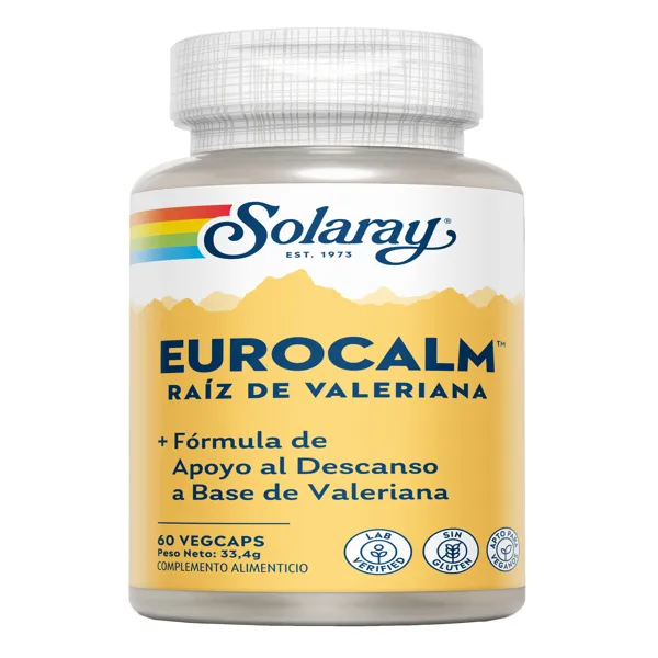 Eurocalm 60 vcaps Solaray