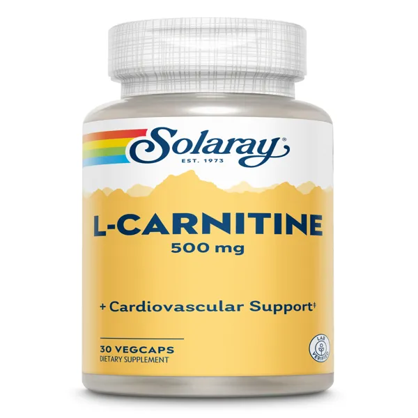 L-carnitine 500 mg 30 caps Solaray