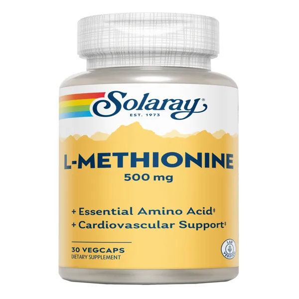 L-methionine 500 mg 30 caps Solaray