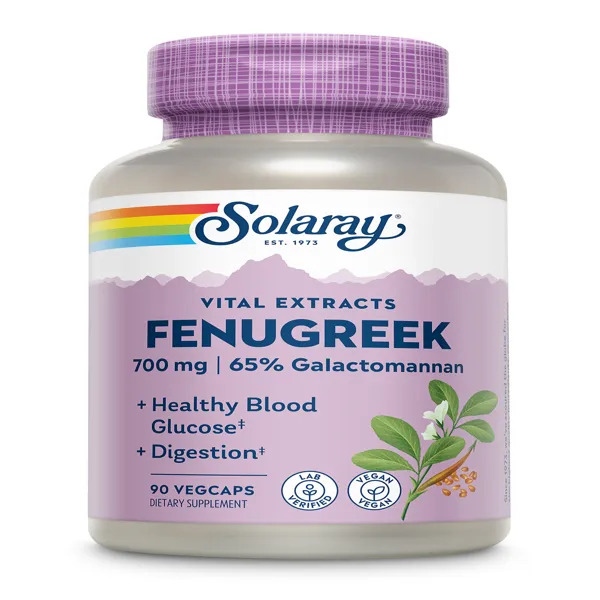 Fenugreek (fenogreco) 350 mg 90 vcaps Solaray