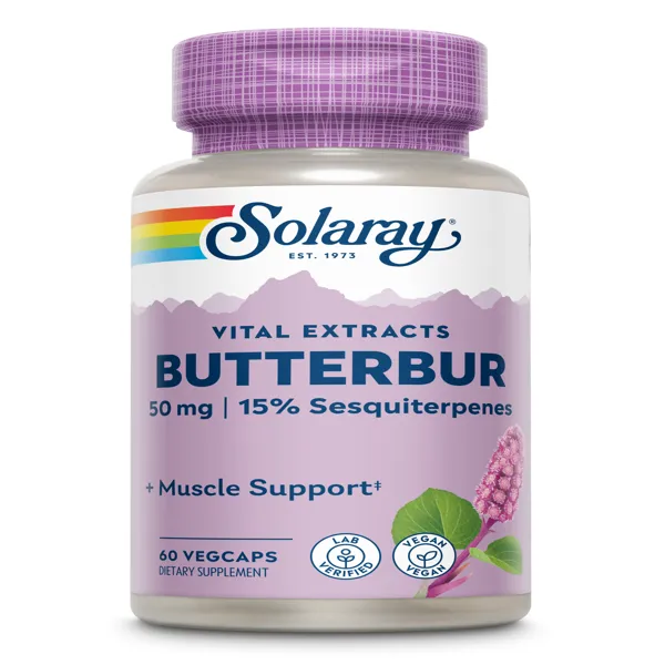 Butterbur (petasita) 50 mg 60 vcaps Solaray