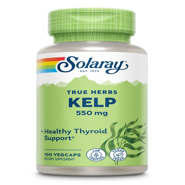Kelp 550 mg 100 vcaps Solaray