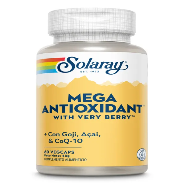Mega multi antioxidante  60 vcaps Solaray