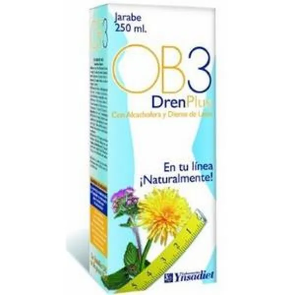 Ob3 jarabe 0% azucar 250 ml Ynsadiet
