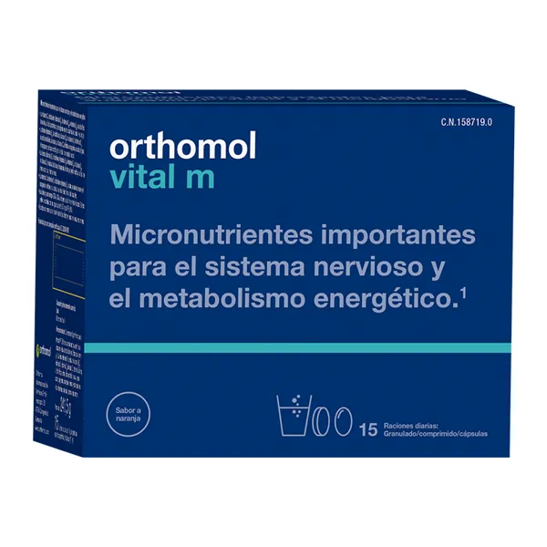 Orthomol vital m granulado 15 sobres Orthomol