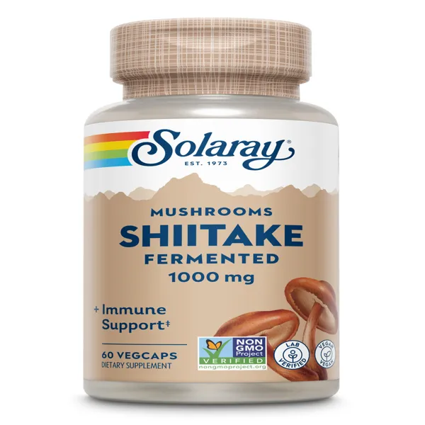 Shiitake 500 mg 60 vcaps Solaray