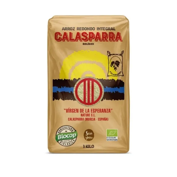 Arroz calasparra envase plastico integral 1 kg Calasparra