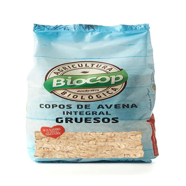 Copos avena integral gruesos 500 g Biocop
