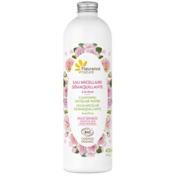Agua Micelar Desmaquillante Con Rosa 400Ml. Bi Fleurance Nature