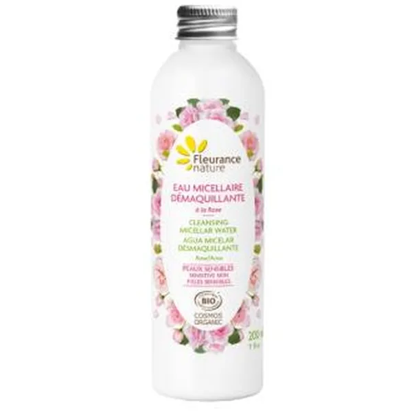 Agua Micelar Desmaquillante Con Rosa 200Ml. Bi Fleurance Nature