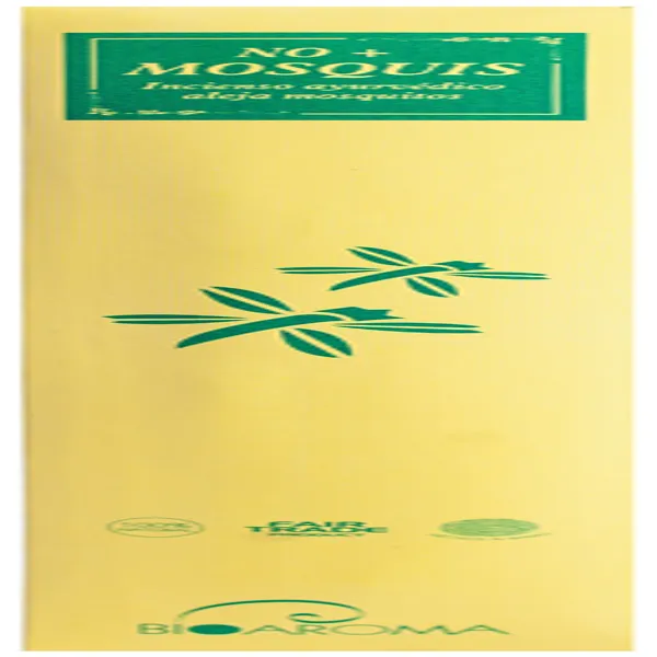 Incienso ecologico no+mosquis bioaroma 12 varillas Bioaroma