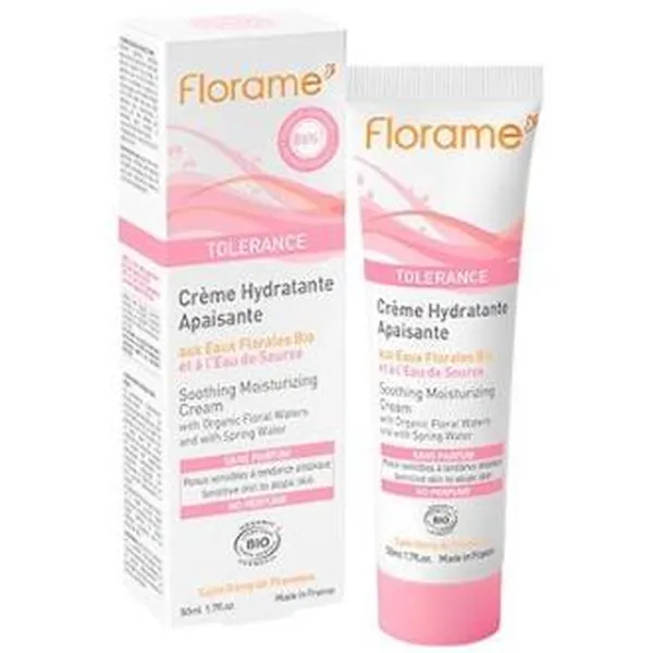 Crema Hidratante Tolerance Calmante 50Ml Florame
