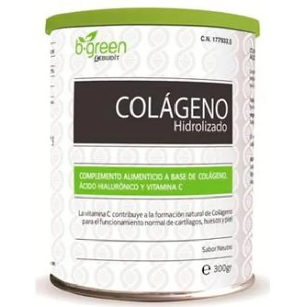 Colageno Hidrolizado 300Gr B.Green, Laboratorios Lebudit