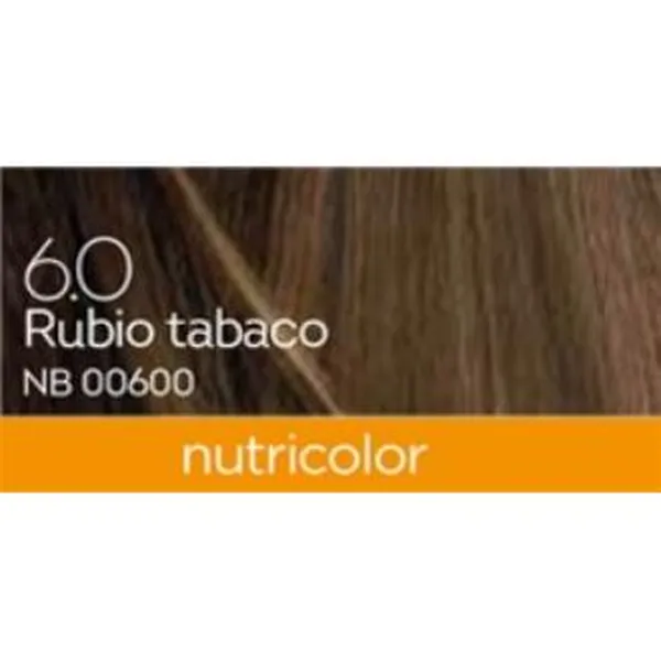 6.0 tobacco blond dye - 140 ml rubio tabaco Biokap