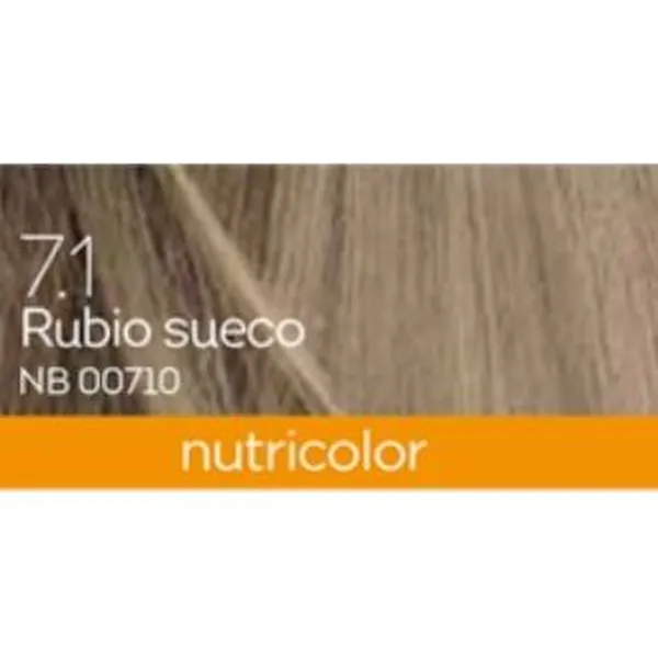 7.1 swedish blond dye- 140 ml rubio sueco Biokap