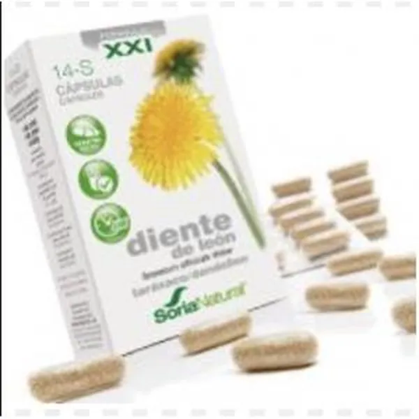 14-s diente de leon 400mg 30 caps Soria