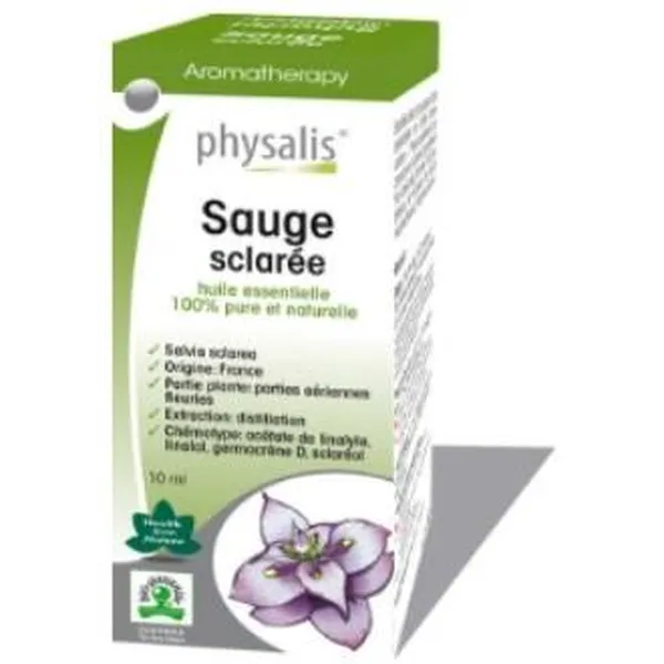 Esencia Salvia Esclarea 10Ml. Bio Physalis