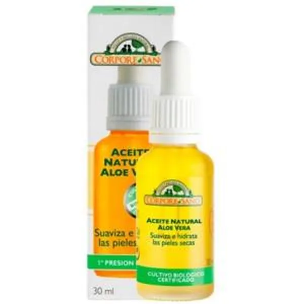 Aceite natural aloe vera 30 ml bio Corpore