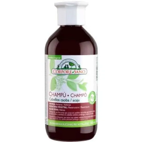 Champu henna cabellos caoba 300 ml sandalo Corpore