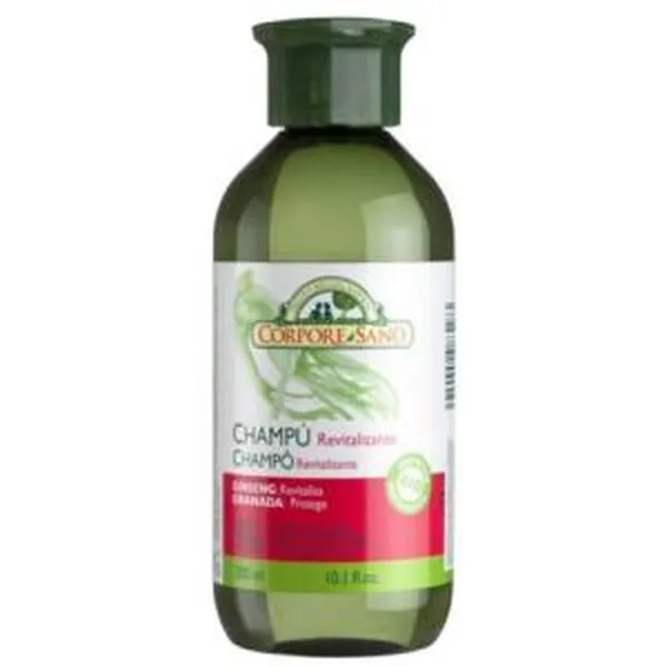 Champu revitalizante ginseng y granada 300 ml bio Corpore