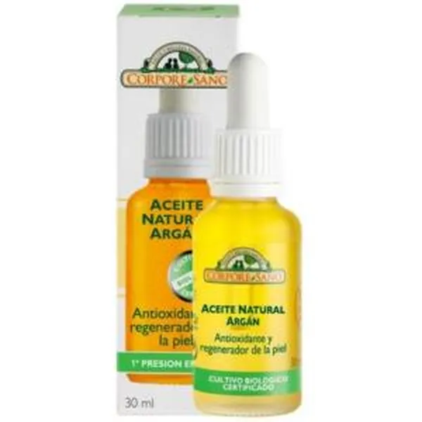 Aceite natural argan bio 30 ml Corpore