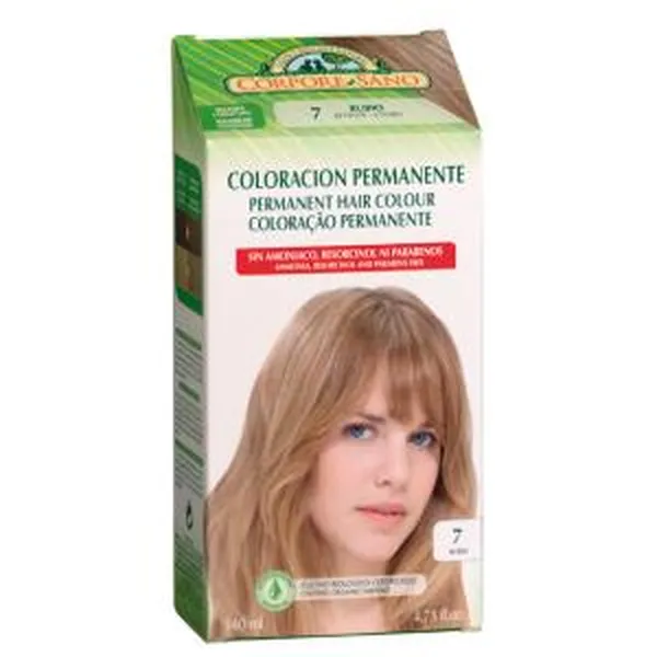 Tinte 7. rubio 140 ml bio Corpore
