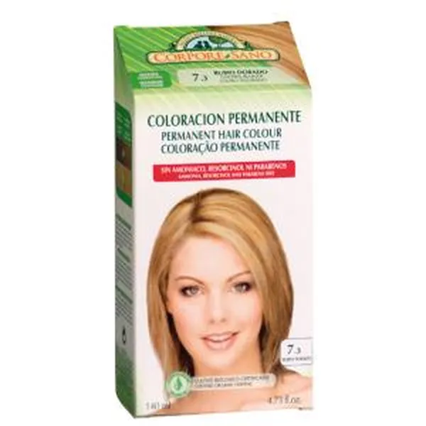 Tinte 7.3 rubio dorado 140 ml bio Corpore