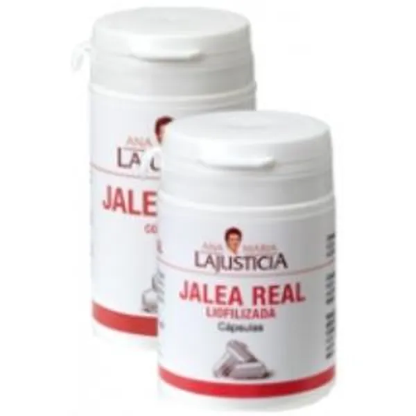 Jalea real liofilizada 60 caps Lajusticia