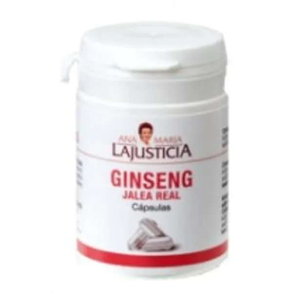 Ginseng jalea real 60 caps Lajusticia