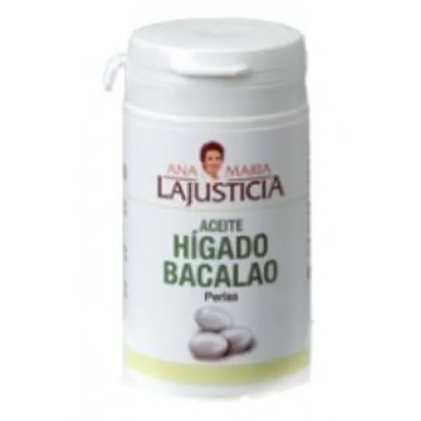 Aceite higado bacalao 90 perlas Lajusticia