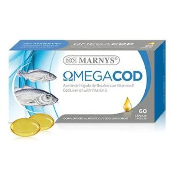 Aceite De Higado De Bacalao 60Perlas Marnys