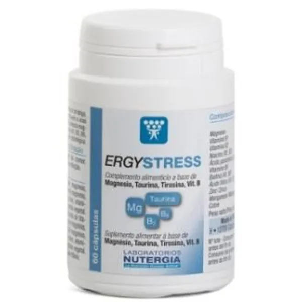 Ergystress 60 caps nueva formula Nutergia