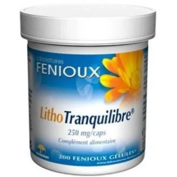 Litho tranquilibre 250 mg 200 caps Fenioux