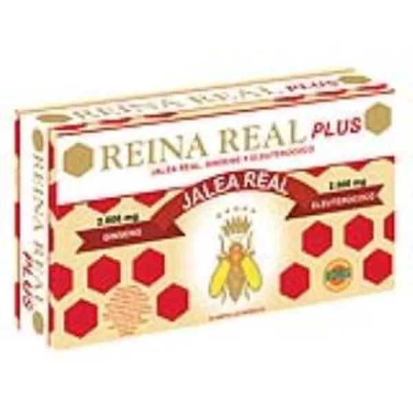 Reina real plus 20 ampollas Robis