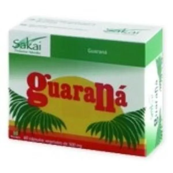 Guarana 60 caps 500 mg Sakai