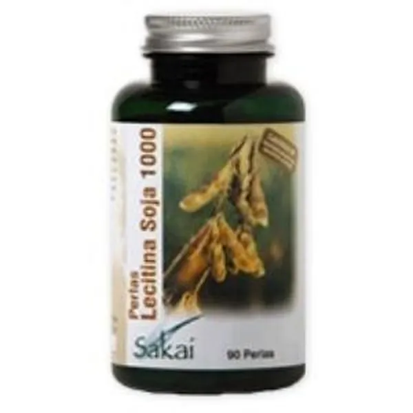 Lecitina soja 1000 ip 90 perlas Sakai