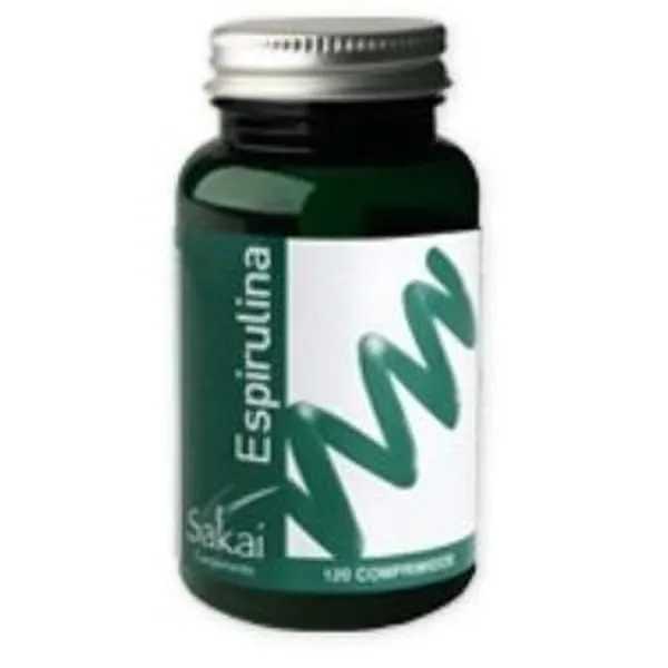 Espirulina 400 mg 120 comp Sakai