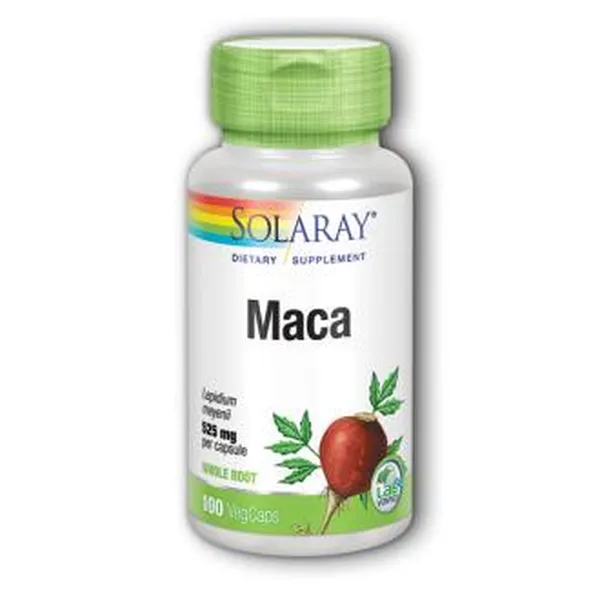 Maca 525 mg 100 caps Solaray