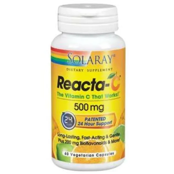 Reacta c 500 mg 60 vcaps Solaray