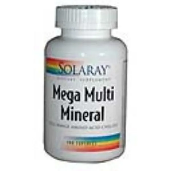 Mega multi mineral 120 caps Solaray