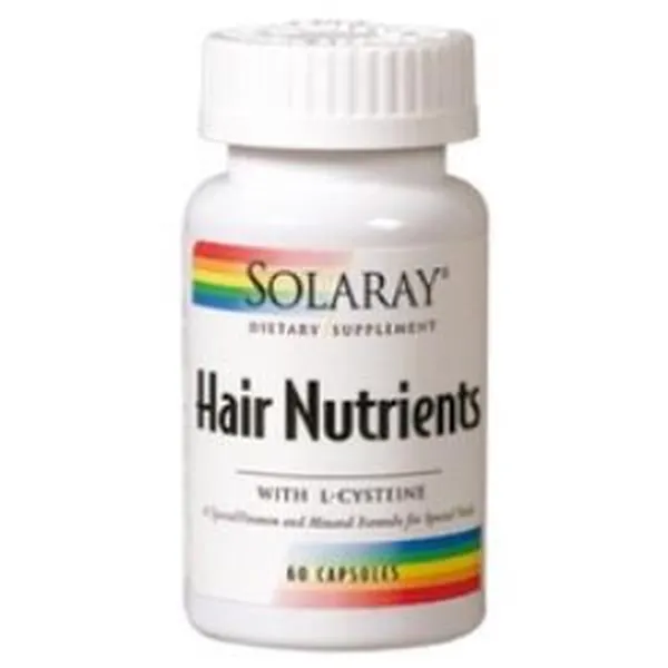 Hair nutrients 60 caps Solaray